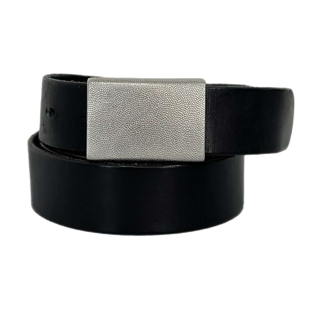 Alex Mill Black leather belt
